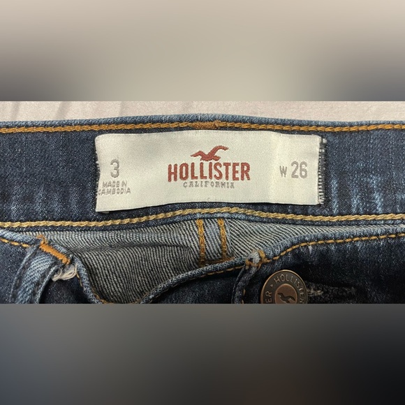 Junior’s Jean Shorts - Hollister - Size 3 - Picture 3 of 3